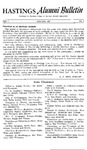Hastings Alumni Bulletin Vol.2, No.1 (1952) by Hastings College of the Law Alumni Association