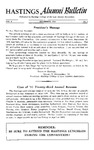 Hastings Alumni Bulletin Vol.4, No.2 (1954) by Hastings College of the Law Alumni Association