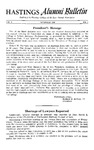 Hastings Alumni Bulletin Vol.6, No.2 (1956) by Hastings College of the Law Alumni Association