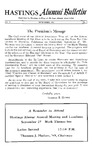 Hastings Alumni Bulletin Vol.11, No.3 (1961) by Hastings College of the Law Alumni Association