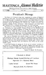 Hastings Alumni Bulletin Vol. IV (13), No.2 (1963) by Hastings College of the Law Alumni Association
