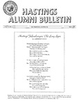 Hastings Alumni Bulletin Vol. V, No.1 (1964) by Hastings College of the Law Alumni Association