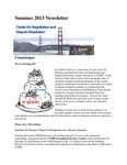 Communique (Summer 2013) by UC Hastings Center for Negotiation and Dispute Resolution
