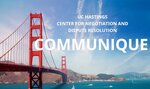 Communique (Fall 2022) by UC Hastings Center for Negotiation and Dispute Resolution