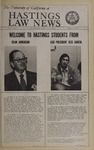 Hastings Law News Vol.6 No.1 by UC Hastings College of the Law